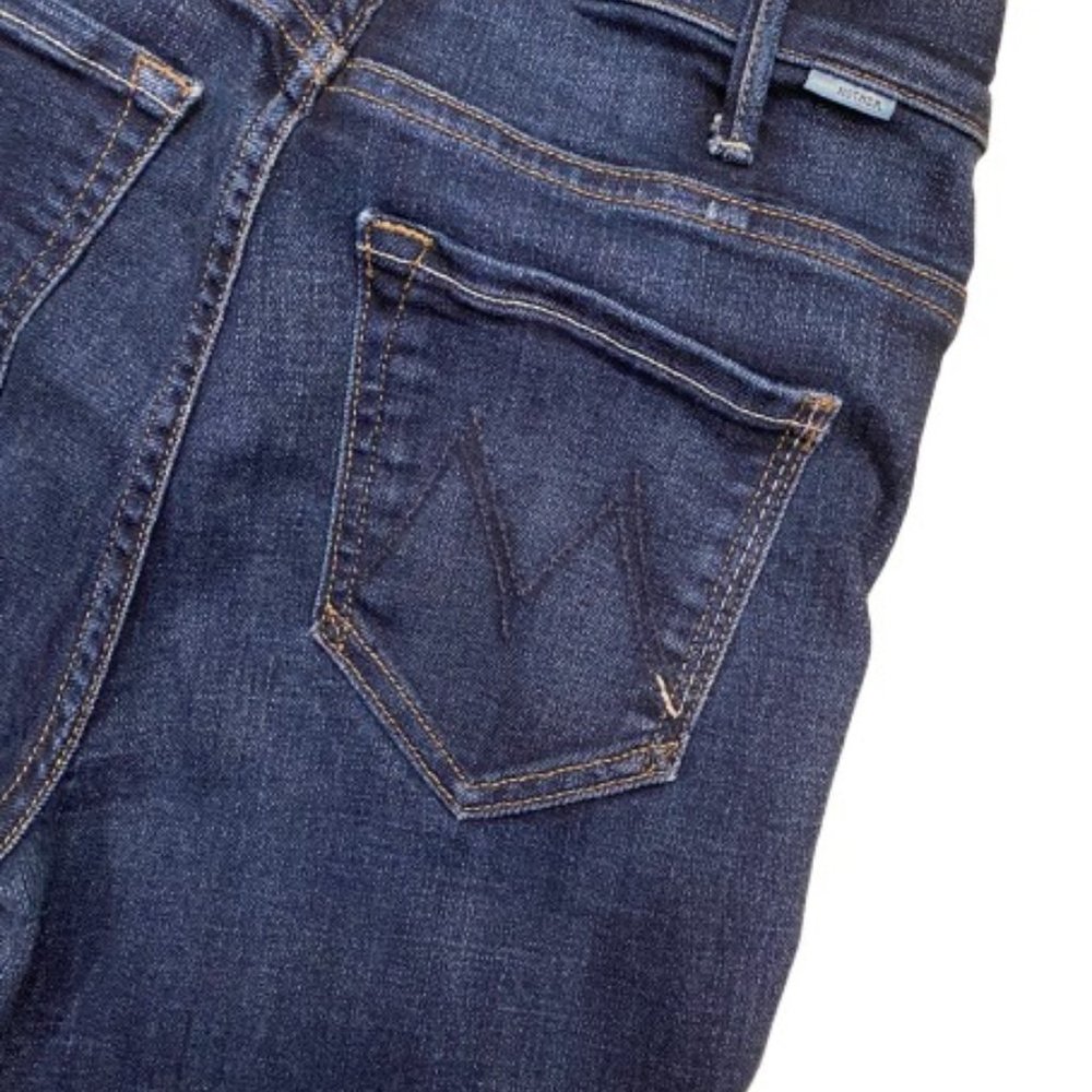 MOTHER - Size 25 - The Hustler Ankle Fray in Bombay Lost and Found